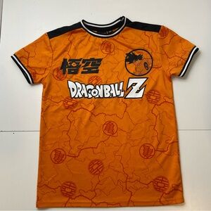 Dragonball Z Orange Soccer Style Jersey Men Size Small Youth XXL
